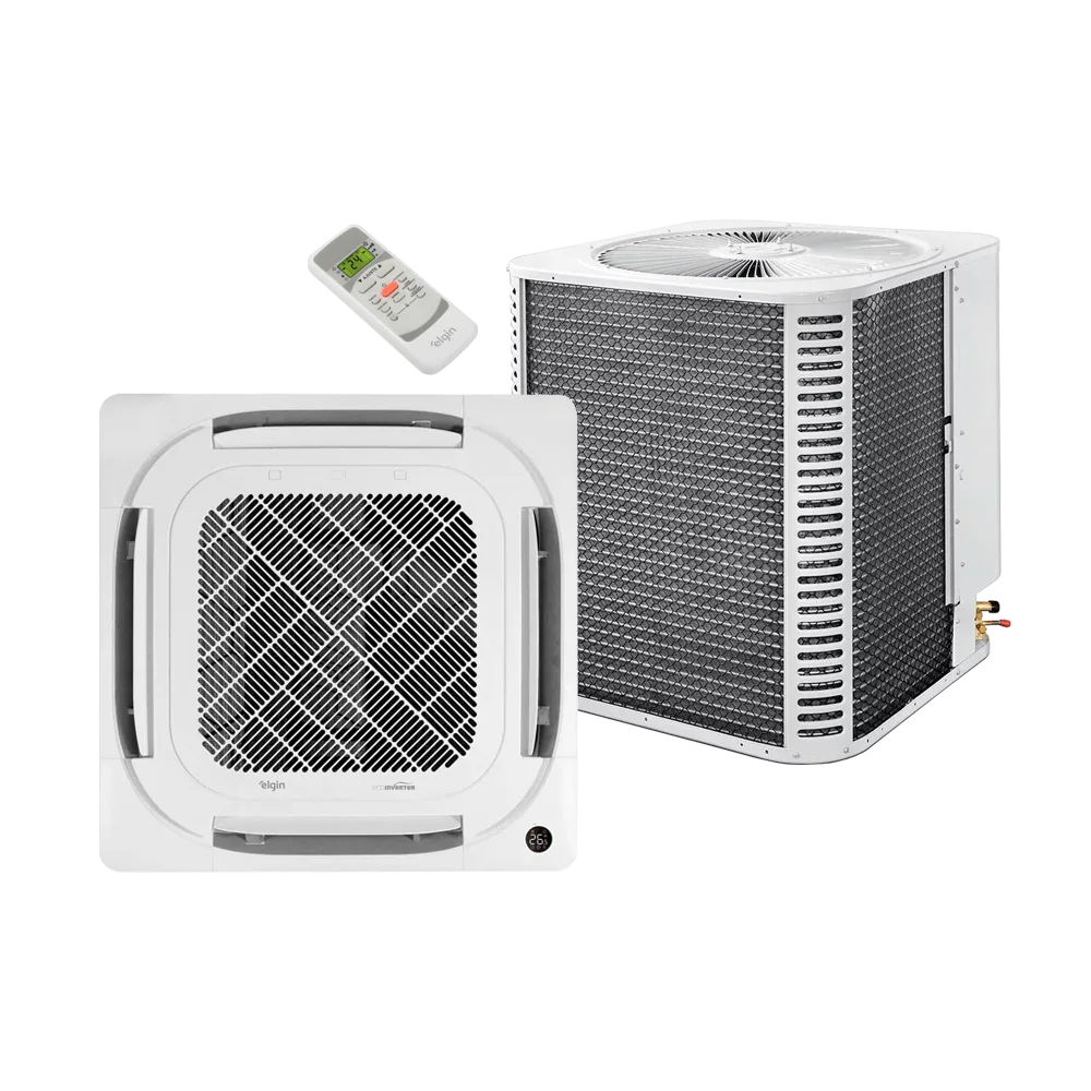 Ar Condicionado Cassete Elgin Inverter Eco 60000 Btus Frio 220v R-32