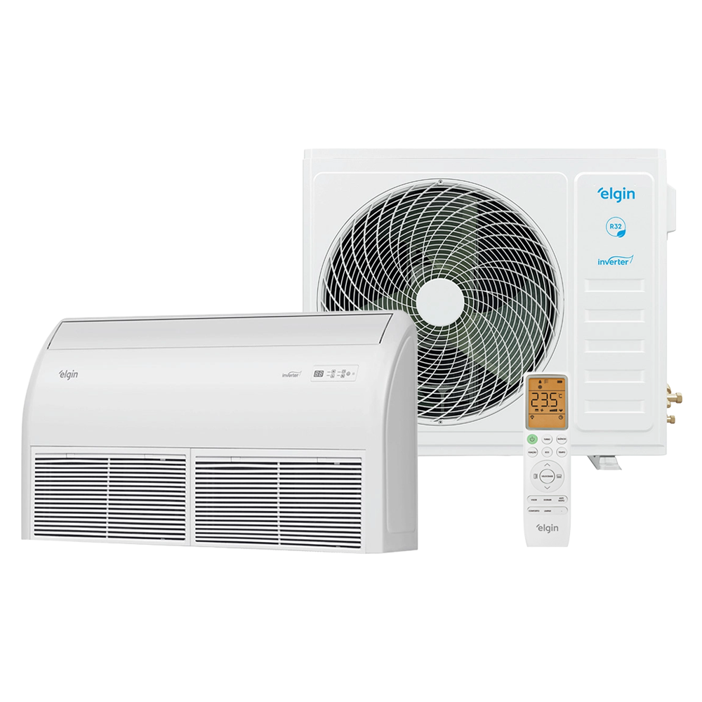 Ar Condicionado Piso Teto Elgin Inverter Wi-Fi 36000 Btus Frio 220v R-32